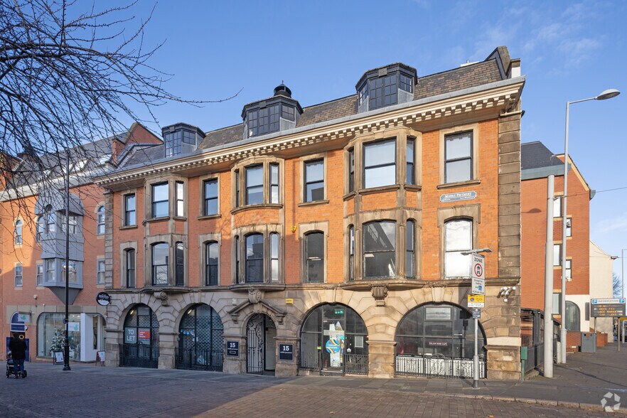 15 Middle Pavement, Nottingham en alquiler - Foto del edificio - Imagen 2 de 4