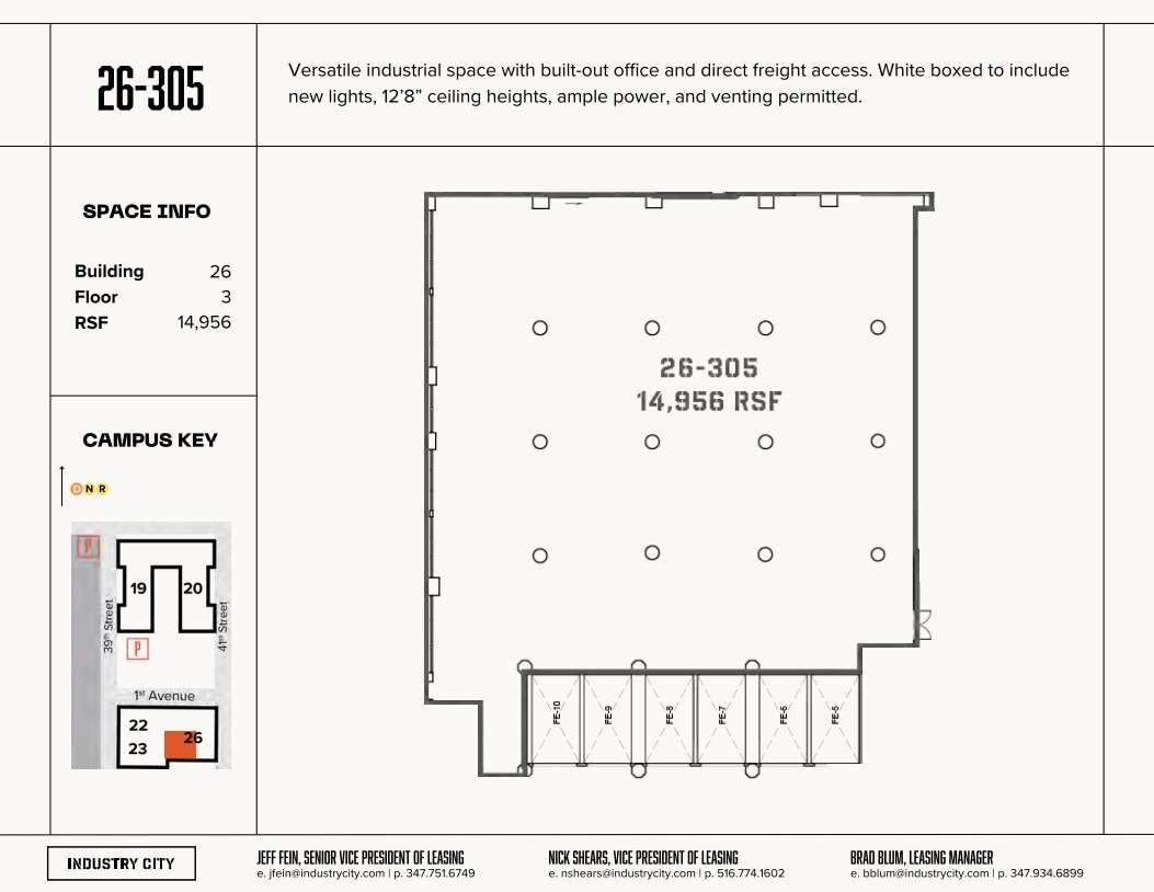 4000-4014 1st Ave, Brooklyn, NY en alquiler Plano de la planta- Imagen 1 de 1