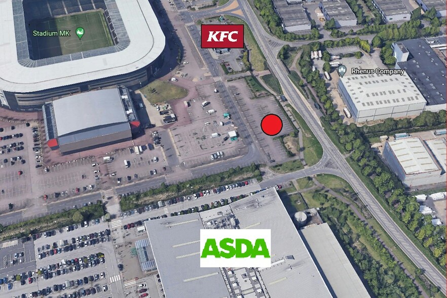 Stadium Way W, Milton Keynes en alquiler - Vista aérea - Imagen 3 de 3