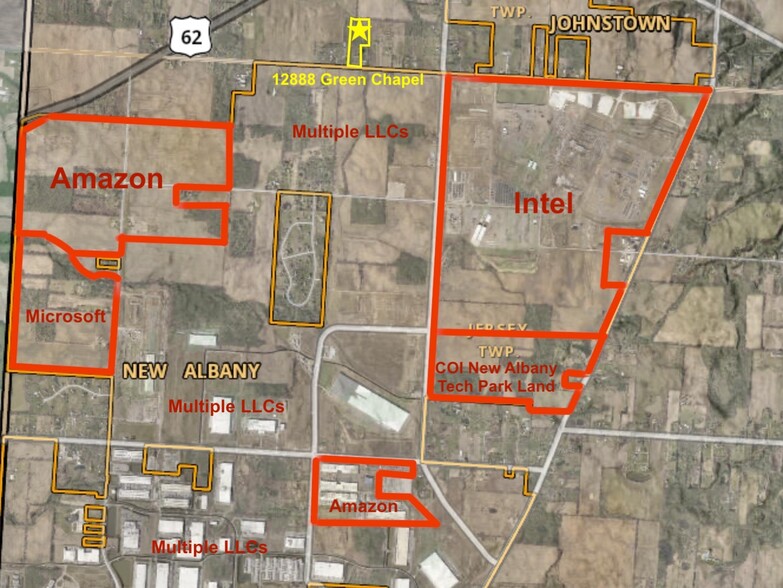 12888 Green Chapel Rd NW, Johnstown, OH en venta - Plano de solar - Imagen 1 de 5