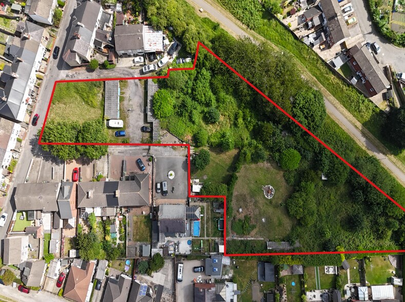 107 Park St, Ripley en venta - Vista aérea - Imagen 2 de 4