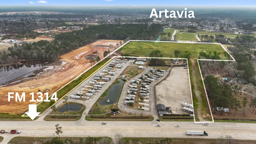 17571 FM 1314 Rd, Conroe, TX en venta - Vista aérea - Imagen 2 de 15