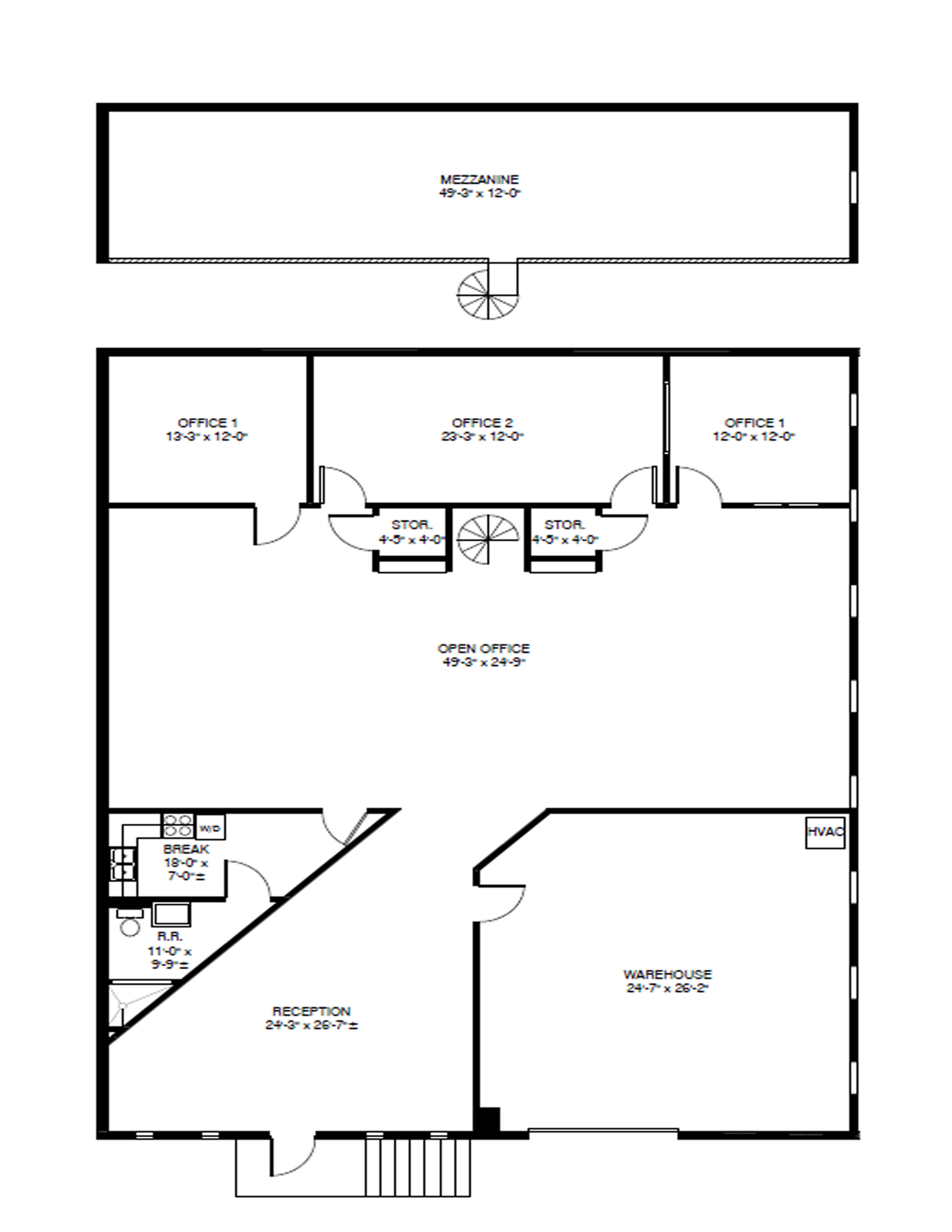 4741-4743 Iberia Ave, Dallas, TX en alquiler Plano de la planta- Imagen 1 de 1