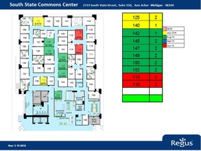 2723 S State St, Ann Arbor, MI en alquiler Plano de la planta- Imagen 1 de 7