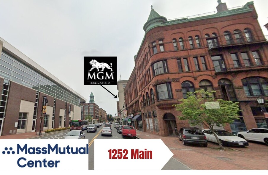 1252 Main St, Springfield, MA en alquiler - Foto del edificio - Imagen 2 de 8