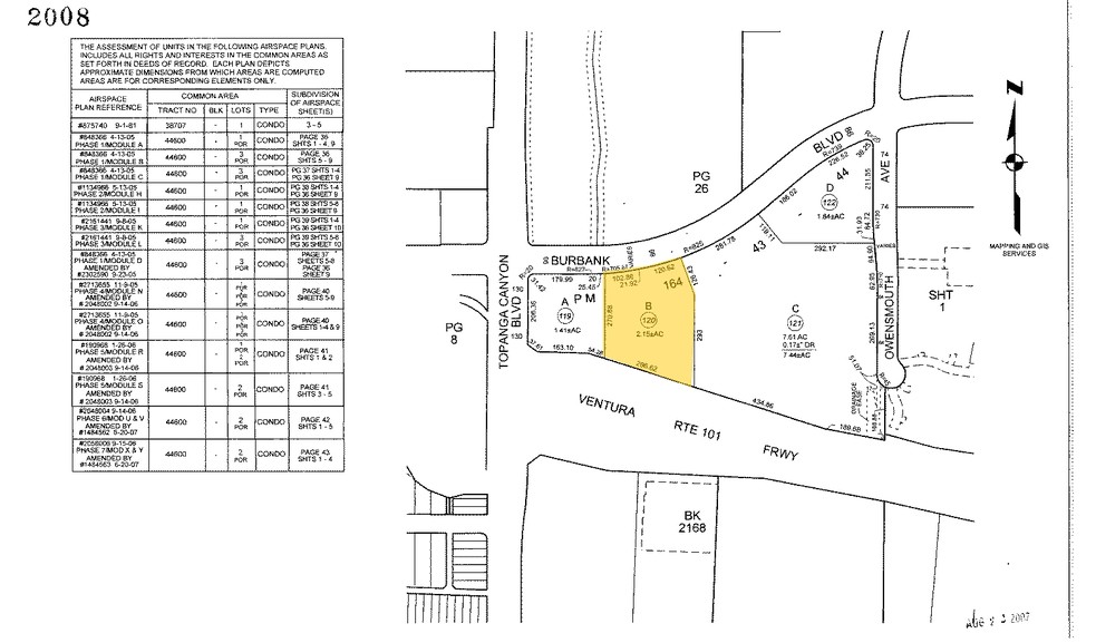 21900 Burbank, Woodland Hills, CA en alquiler - Plano de solar - Imagen 2 de 2