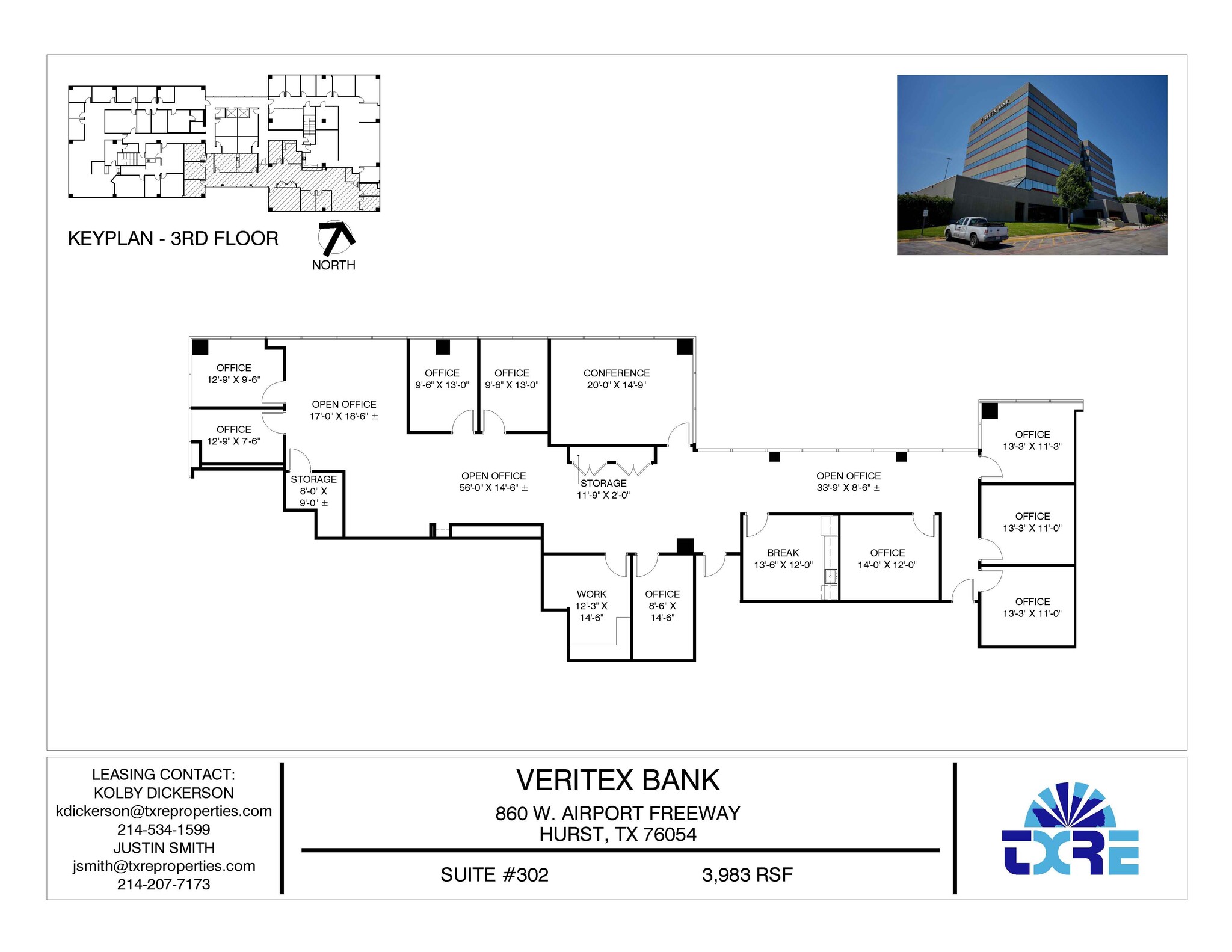 860 W Airport Fwy, Hurst, TX en alquiler Plano de la planta- Imagen 1 de 1