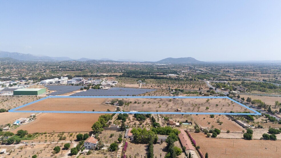 Terreno en Lloseta, Islas Baleares en venta - Vista aérea - Imagen 2 de 15