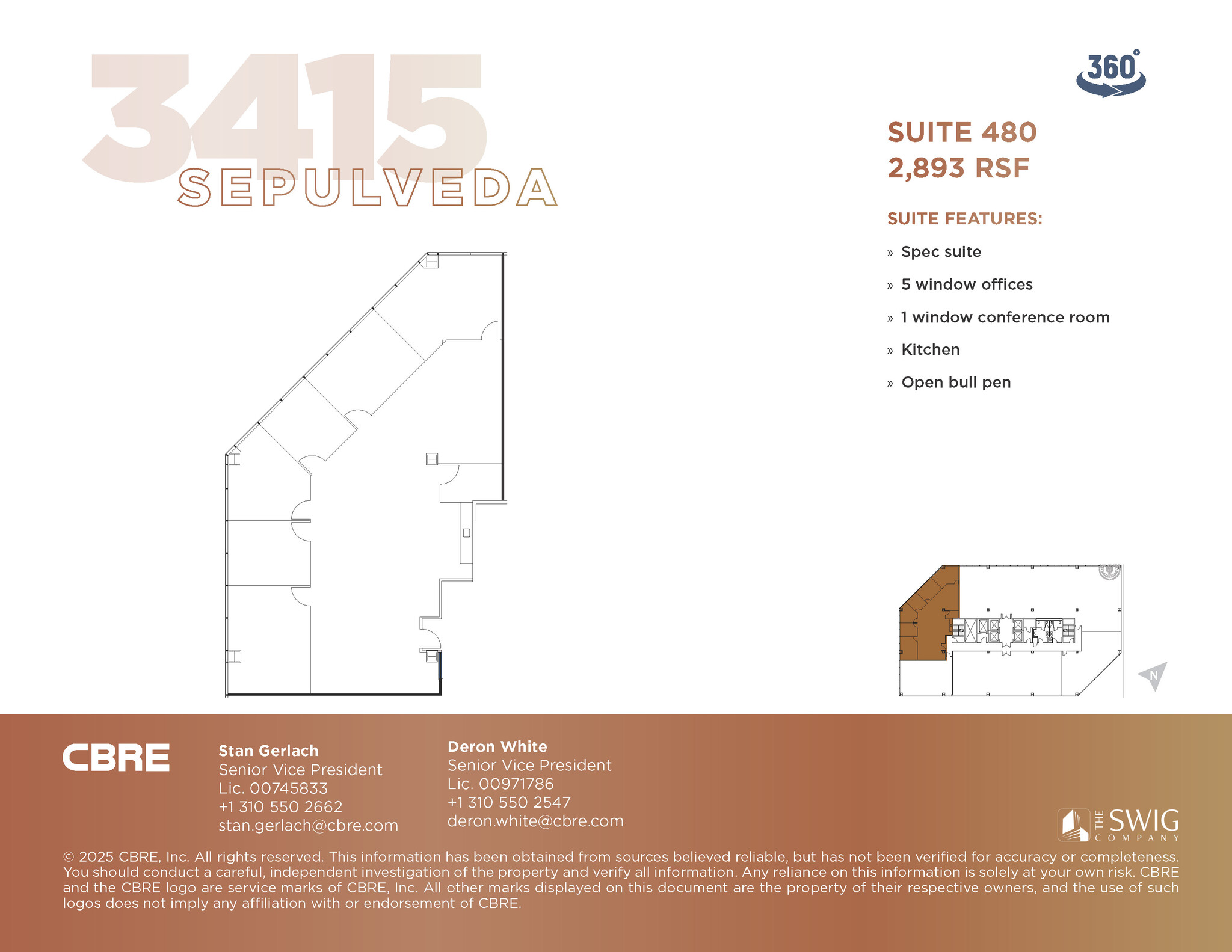 3415 S Sepulveda Blvd, Los Angeles, CA en alquiler Plano de la planta- Imagen 1 de 1