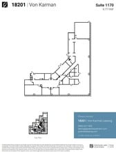 18301 Von Karman Ave, Irvine, CA en alquiler Plano de la planta- Imagen 2 de 3