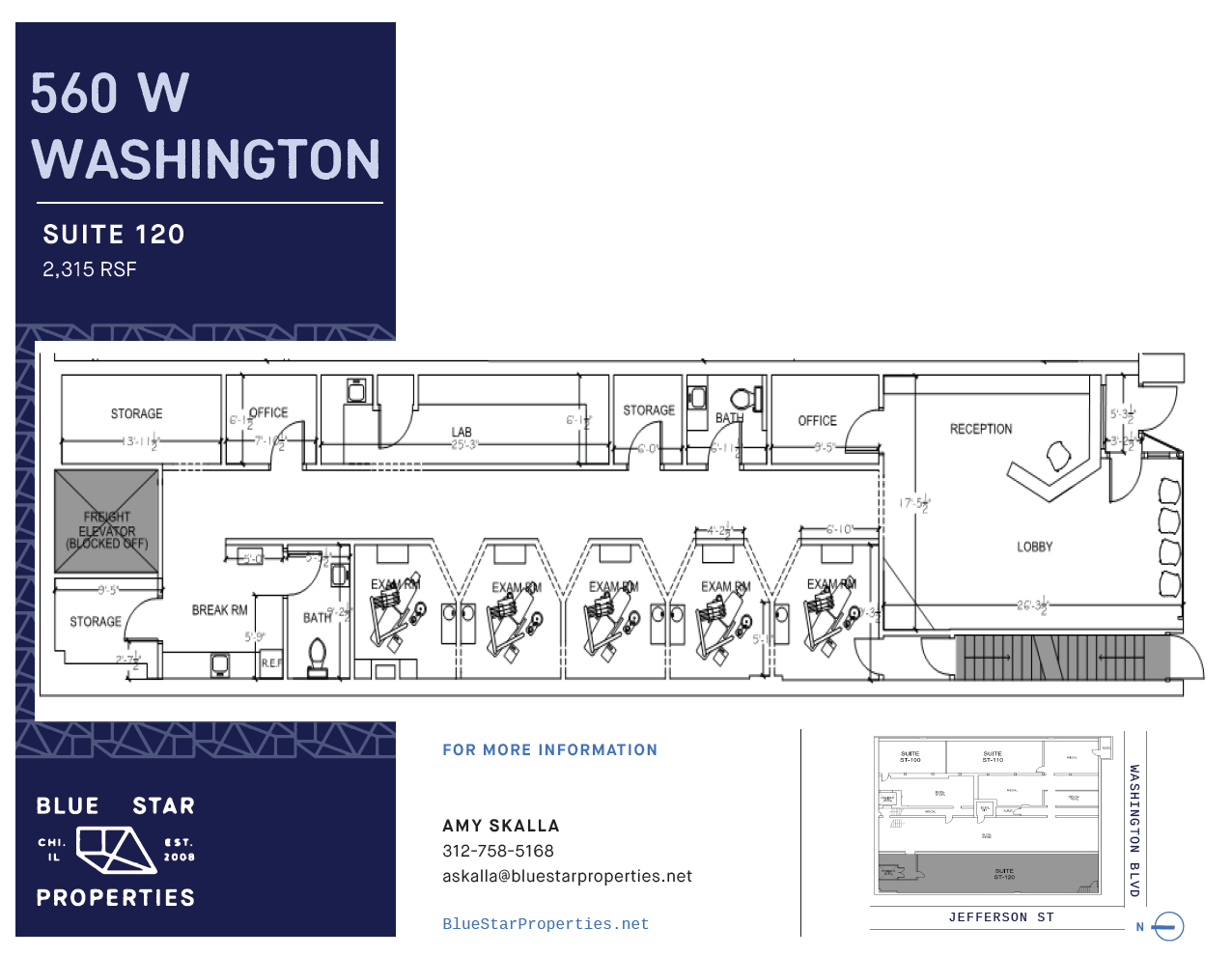 560-564 W Washington Blvd, Chicago, IL en alquiler Plano de la planta- Imagen 1 de 1