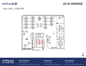 33 W Monroe St, Chicago, IL en alquiler Plano de la planta- Imagen 1 de 1