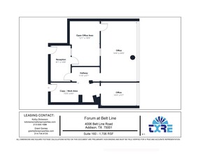 4004 Belt Line Rd, Addison, TX en alquiler Plano de la planta- Imagen 1 de 1