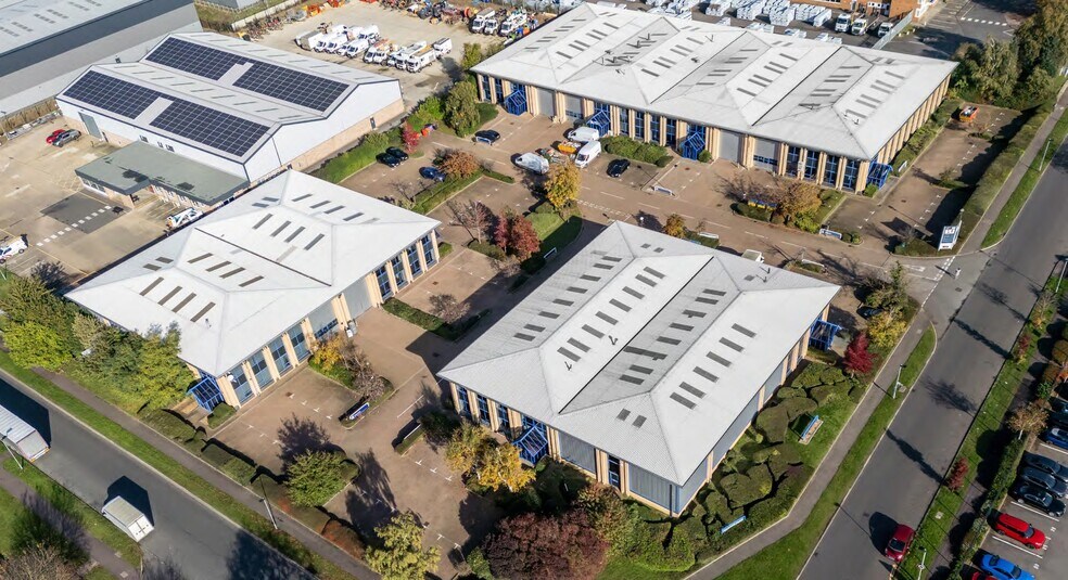 Caxton Rd, Bedford en alquiler - Vista aérea - Imagen 2 de 2