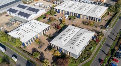 Caxton Rd, Bedford, BDF - AÉREA  vista de mapa