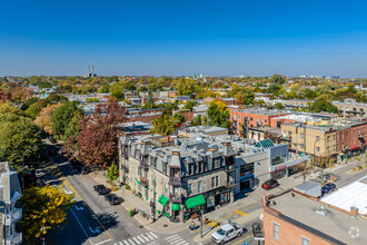 807-809 Rue Rachel E, Montréal, QC - VISTA AÉREA  vista de mapa