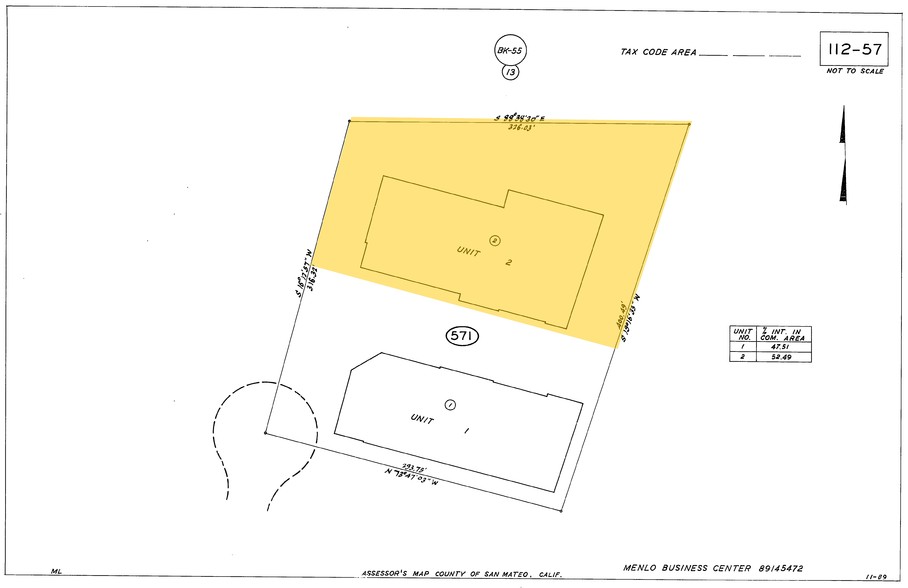 3603 Haven Ave, Menlo Park, CA en venta - Plano de solar - Imagen 2 de 2