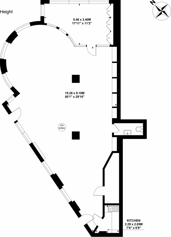 Imperial Rd, London, LND SW6 2EP - Unidad 1 -  - Plano de la planta - Image 1 of 7