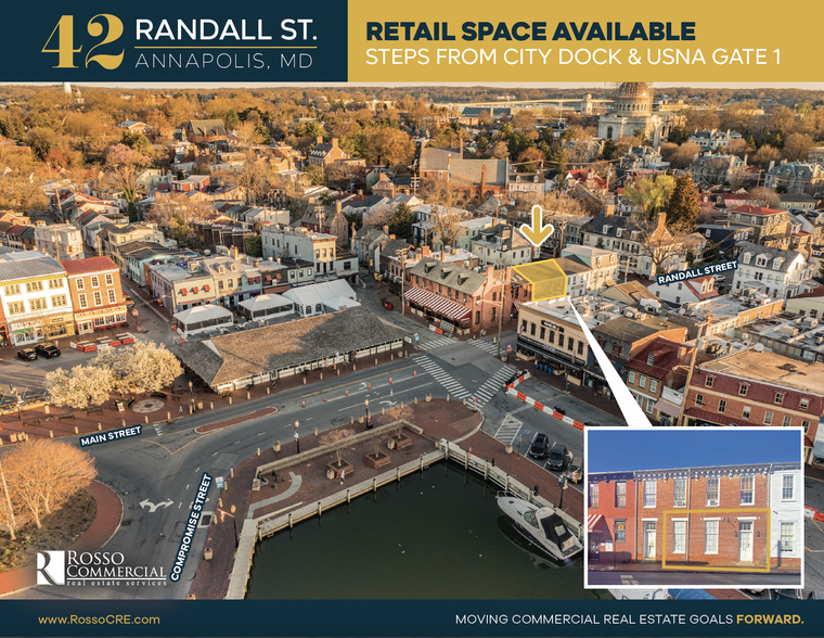 42-48 Randall St, Annapolis, MD en alquiler - Foto del edificio - Imagen 1 de 13