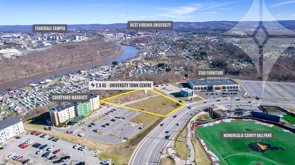 7935 University Town Centre Dr, Morgantown, WV en venta - Foto del edificio - Imagen 2 de 8