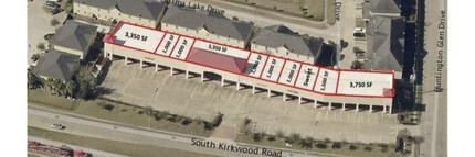 9710 S Kirkwood Rd, Houston, TX en alquiler Plano del sitio- Imagen 2 de 4