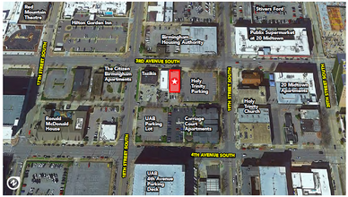 1813 3rd Ave S, Birmingham, AL - VISTA AÉREA  vista de mapa