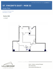 46-52 Medical Park Dr E, Birmingham, AL en alquiler Plano de la planta- Imagen 1 de 1