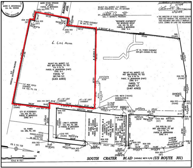 2200 S Crater Rd, Petersburg, VA en venta - Plano de solar - Imagen 3 de 4