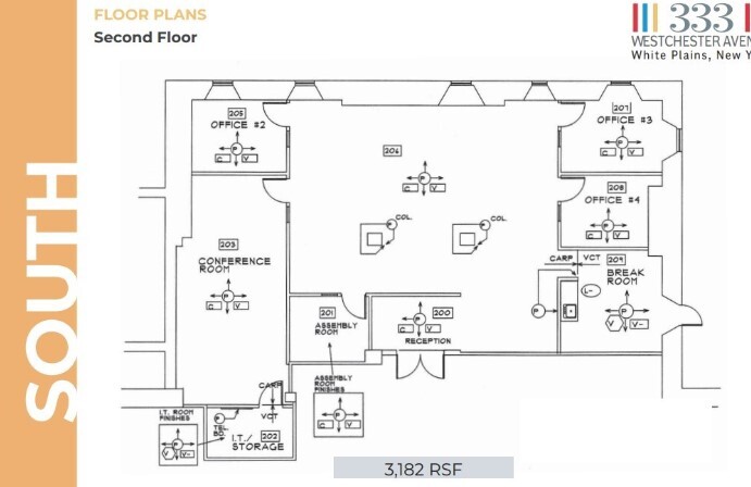 333 Westchester Ave, White Plains, NY en alquiler Plano de la planta- Imagen 1 de 1