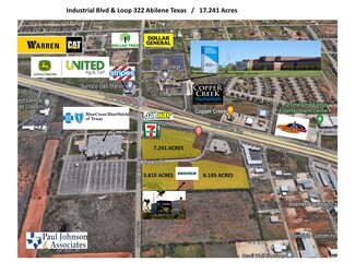 Más detalles para 149 E Industrial Blvd, Abilene, TX - Terrenos en venta