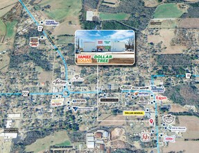 306 E 13th St, Murfreesboro, AR - VISTA AÉREA  vista de mapa