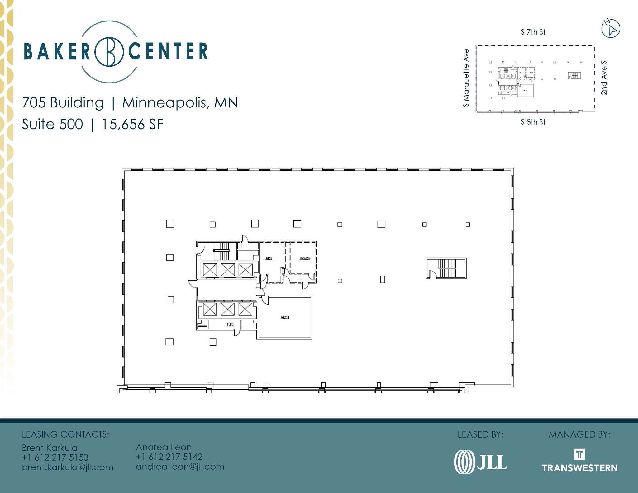 733 Marquette Ave, Minneapolis, MN en alquiler Plano de la planta- Imagen 1 de 1