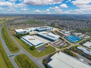 Saxon Way, Corby, NTH - Aérea  vista de mapa - Image1