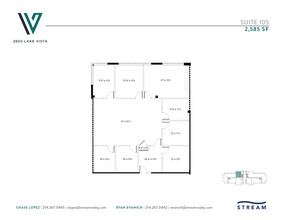 2850 Lake Vista Dr, Lewisville, TX en alquiler Plano de la planta- Imagen 1 de 1