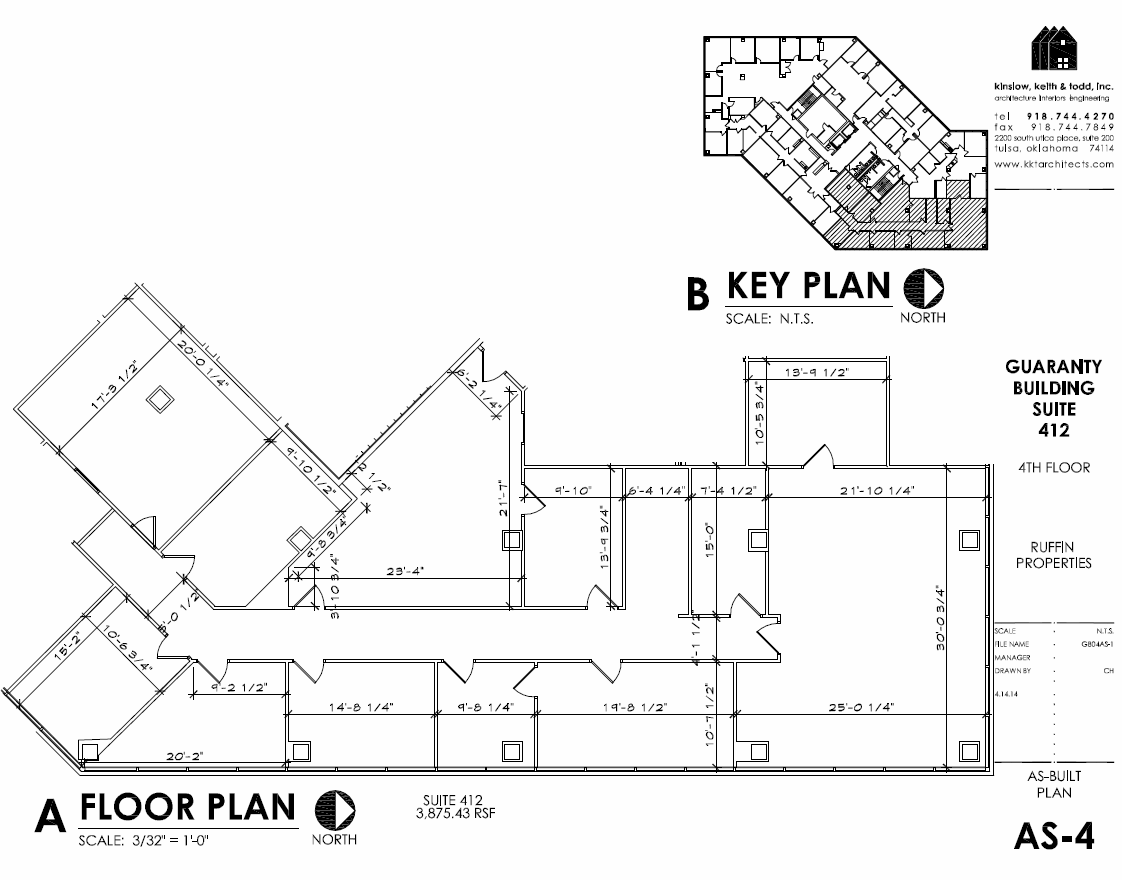 10159 E 11th St, Tulsa, OK en alquiler Plano de la planta- Imagen 1 de 6