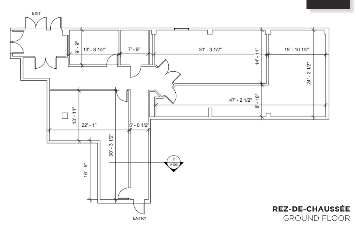 170 Boul Taschereau, La Prairie, QC en alquiler Plano de la planta- Imagen 1 de 1