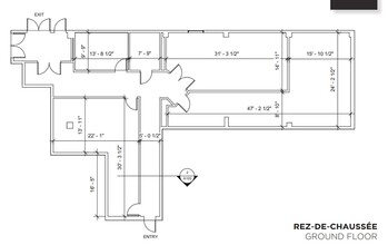 170 Boul Taschereau, La Prairie, QC en alquiler Plano de la planta- Imagen 1 de 1