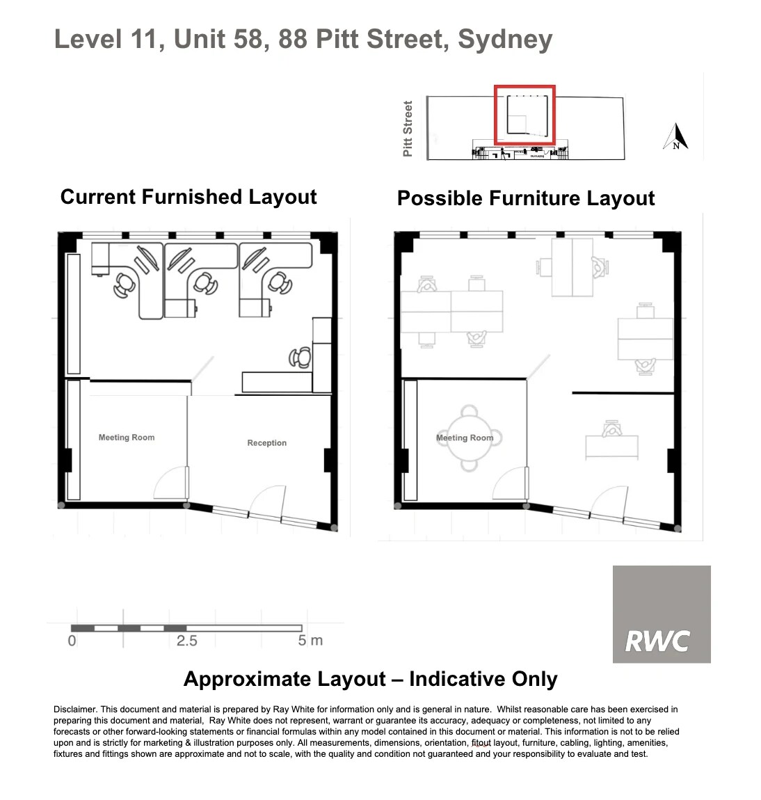 88 Pitt St, Sydney en alquiler Plano de la planta- Imagen 1 de 7