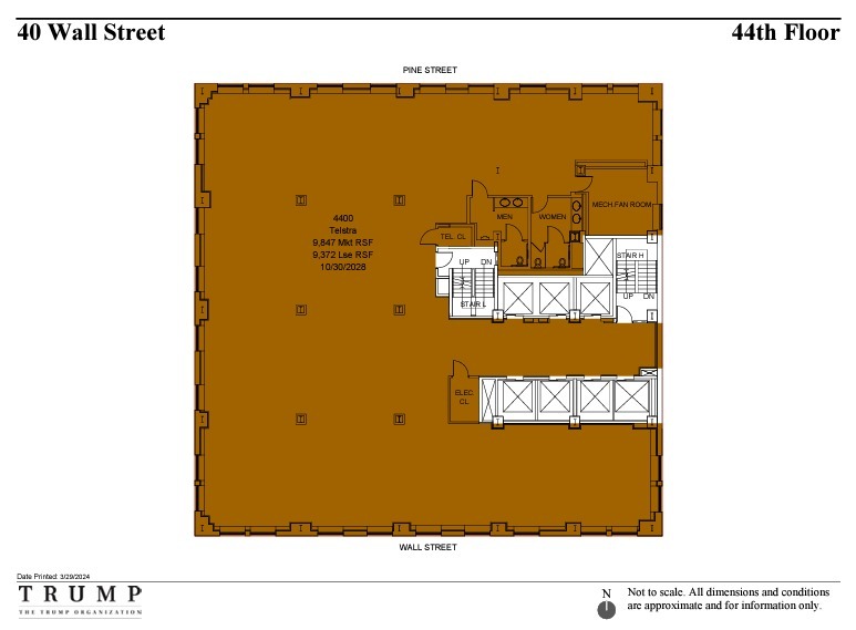 40 Wall St, New York, NY en alquiler Plano de la planta- Imagen 1 de 1