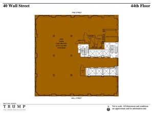 40 Wall St, New York, NY en alquiler Plano de la planta- Imagen 1 de 1