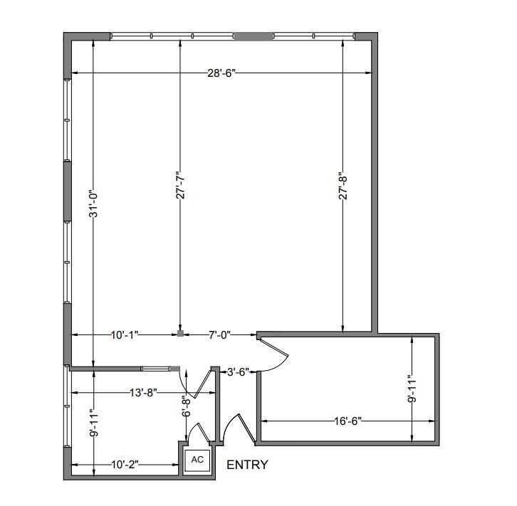 7819 N Dale Mabry Hwy, Tampa, FL en alquiler Plano de la planta- Imagen 1 de 1