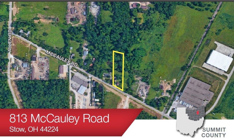 813 McCauley Rd, Stow, OH en venta - Foto del edificio - Imagen 2 de 2