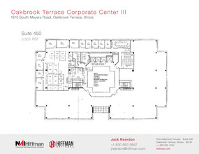 1815 S Meyers Rd, Oakbrook Terrace, IL en alquiler Plano de la planta- Imagen 1 de 1