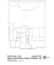 4655 W McDowell Rd, Phoenix, AZ en alquiler Plano de la planta- Imagen 1 de 1