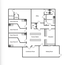 910 N Davis Dr, Arlington, TX en alquiler Plano de la planta- Imagen 1 de 1