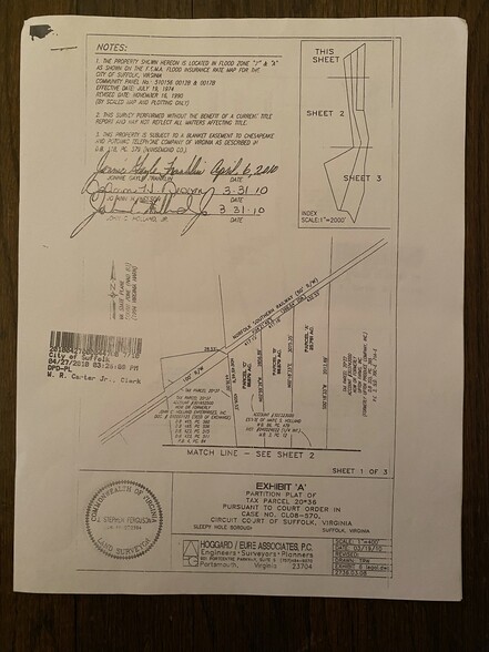 Northgate Commerce Pky, Suffolk, VA en venta - Plano de solar - Imagen 3 de 5