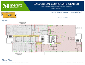 3901 Calverton Blvd, Calverton, MD en alquiler Plano de la planta- Imagen 1 de 9