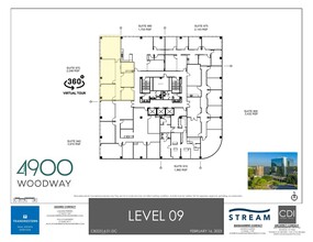 4900 Woodway Dr, Houston, TX en alquiler Plano de la planta- Imagen 1 de 1