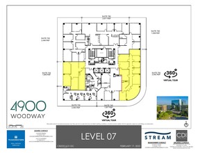 4900 Woodway Dr, Houston, TX en alquiler Plano de la planta- Imagen 1 de 1