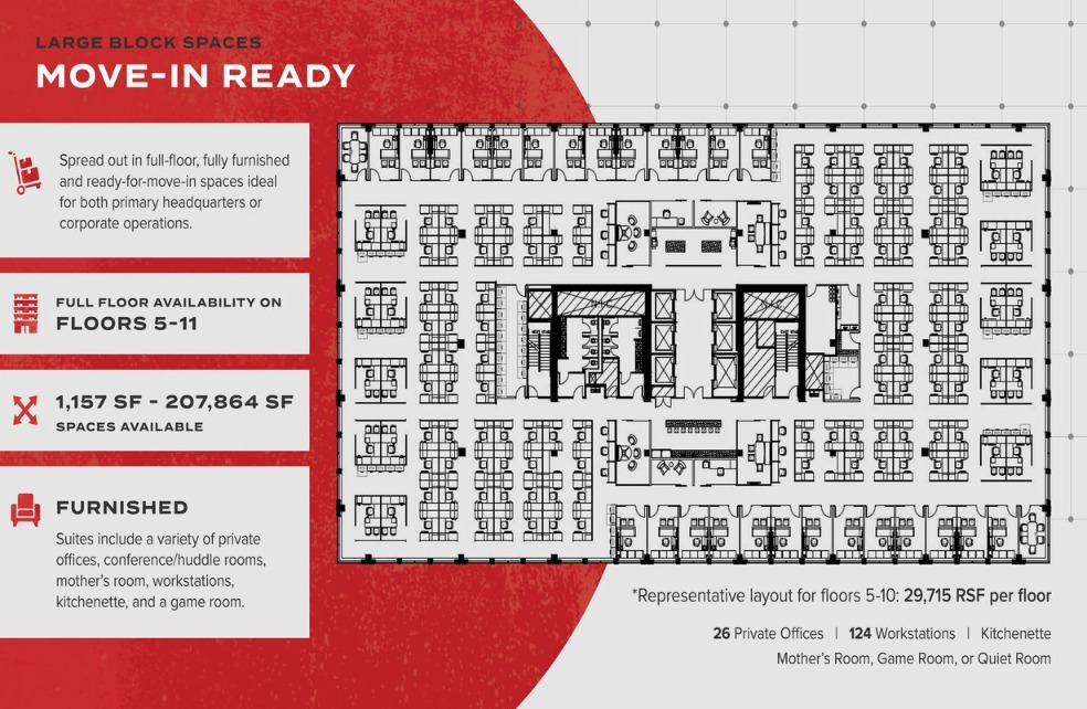 1600 McConnor Pky, Schaumburg, IL en alquiler Plano de la planta- Imagen 1 de 1